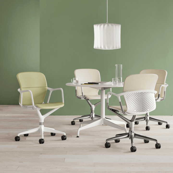 Moderne Hängeleuchte Halbholz Designleuchte