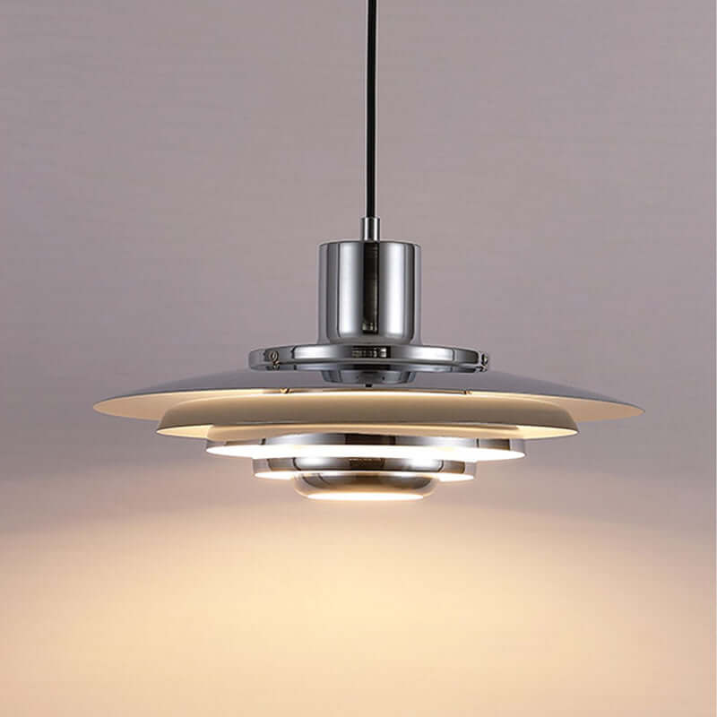 Moderne LED-Pendelleuchte Aluminium