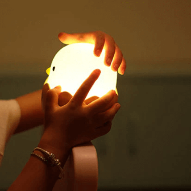 Kinder Nachtlicht Kükenlampe - Beruhigendes LED Licht