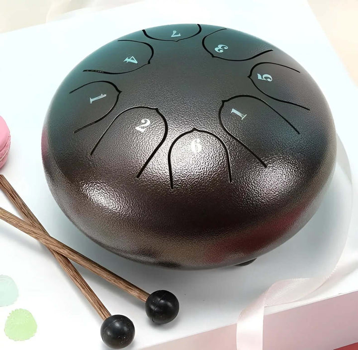 Entspannungstrommel aus Stahl - Regenklänge