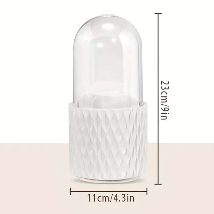 Drehbarer Kosmetik Organizer mit Deckel