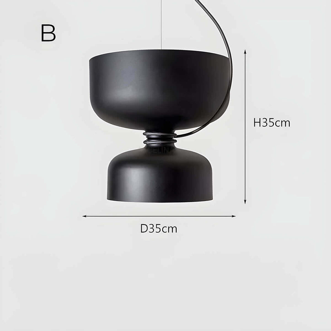 Geometrische LED Pendelleuchte Modernes Design