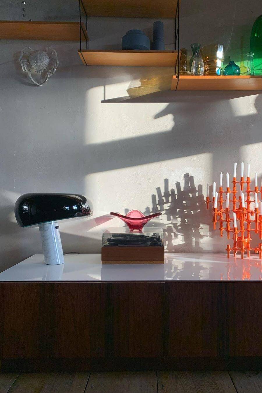 Designer Marmor Tischlampe