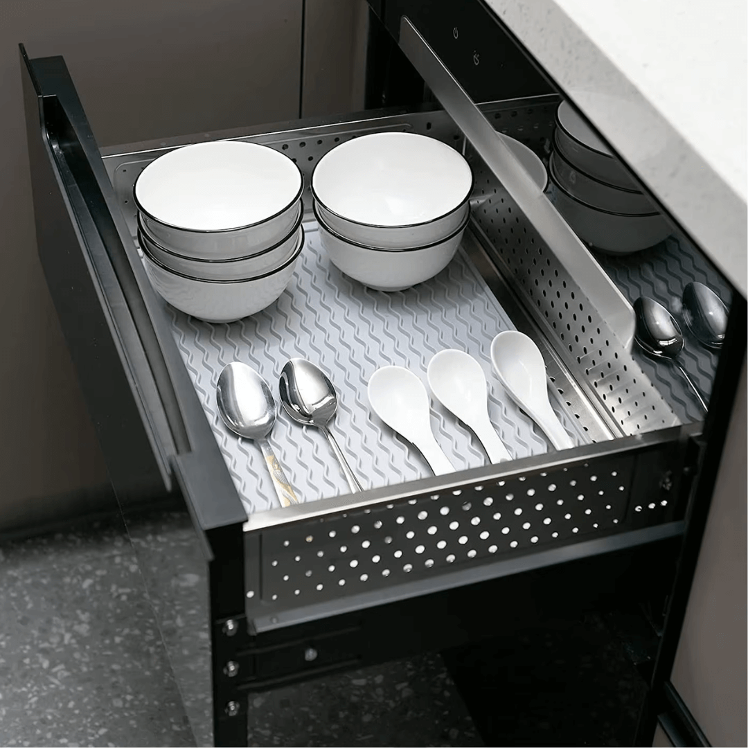 Silikon Abtropfmatte - Hitzebeständig & Vielseitig