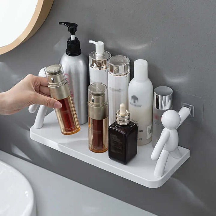 Modulares Regal System, 120x40x180cm, MDF & Stahl