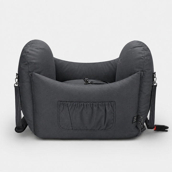 Dog Waterproof Travel Bolster Car Seat Bed