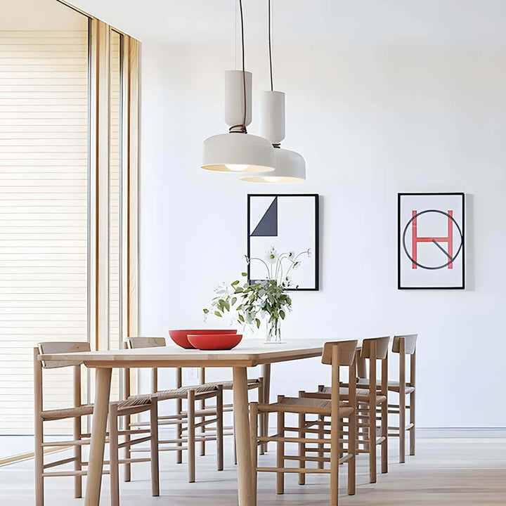 Geometrische LED Pendelleuchte Modernes Design