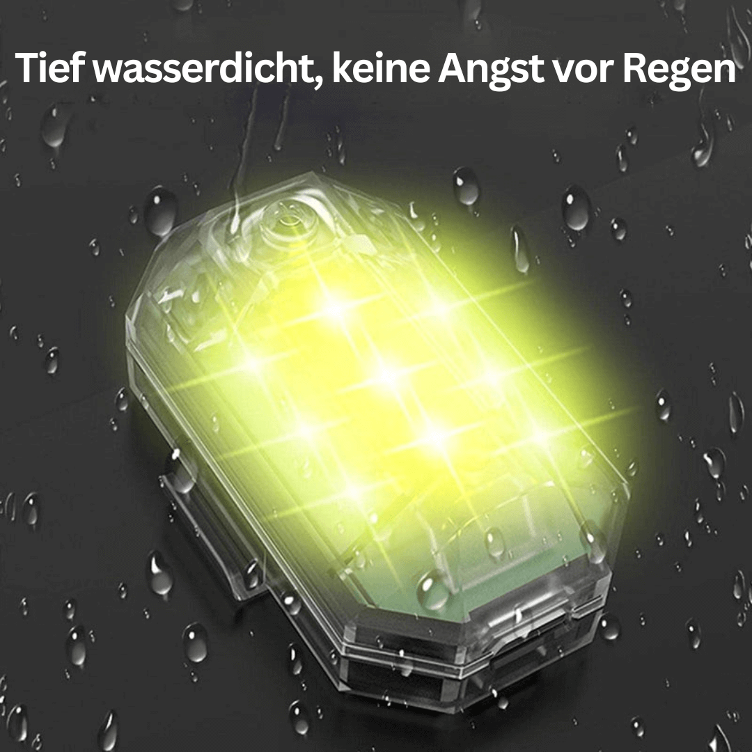 LED Taschenlampe, 7 Farben, 7 Modi, Wasserdicht