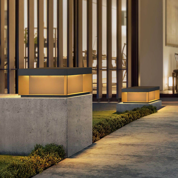 Solar-Außenpfostenleuchte - wetterfest