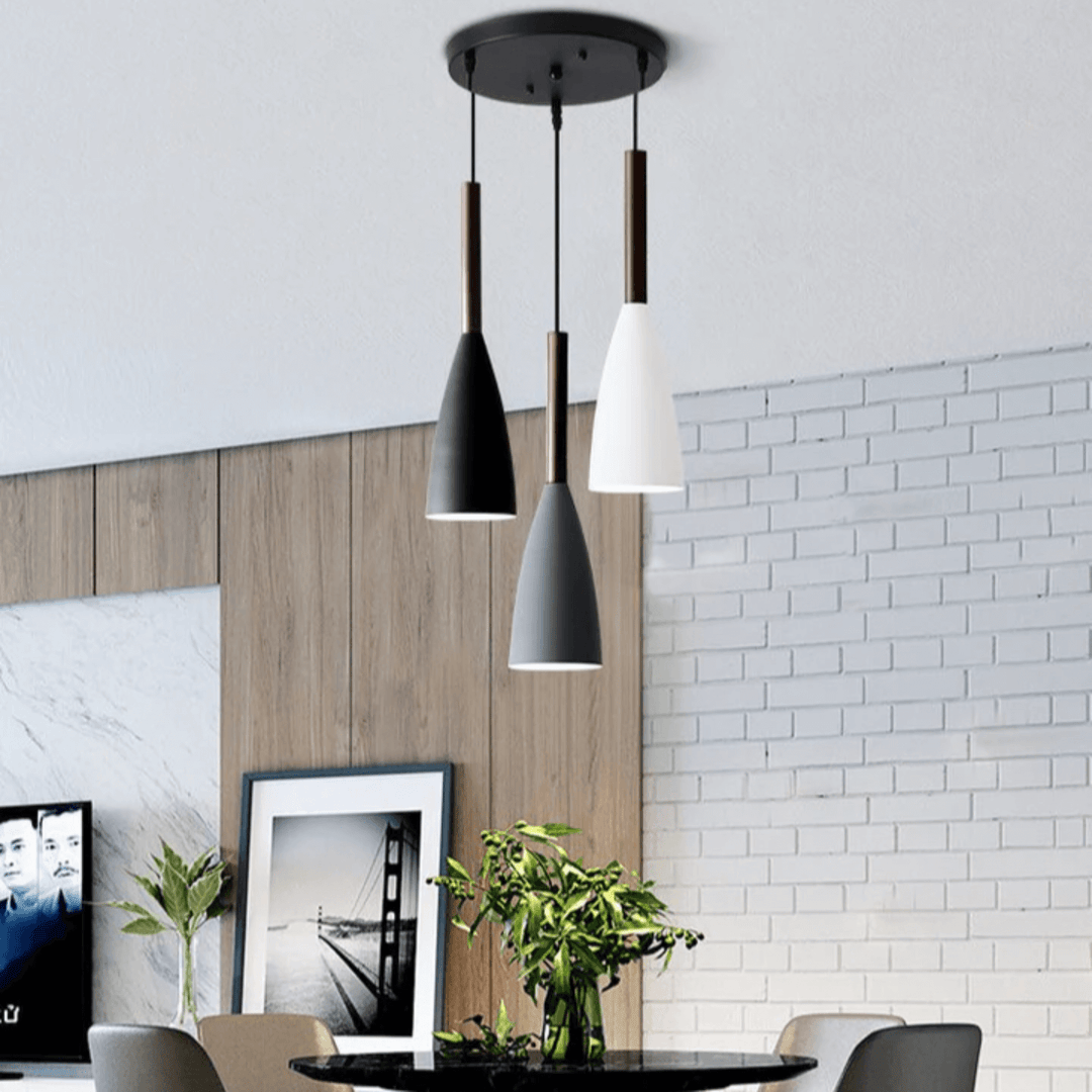 3er Set Moderne Pendelleuchten