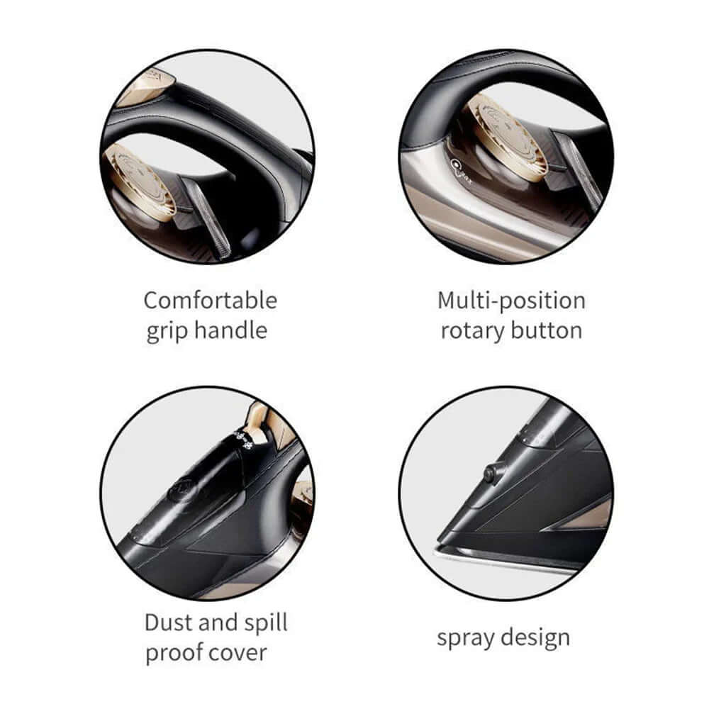 Kabelloses Dampfbügeleisen 2600W - SteamPro