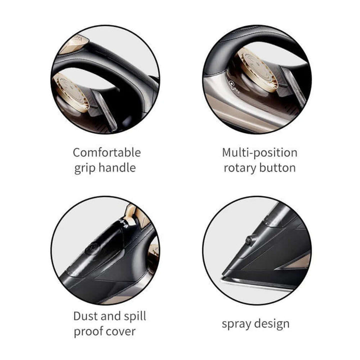 Kabelloses Dampfbügeleisen 2600W - SteamPro