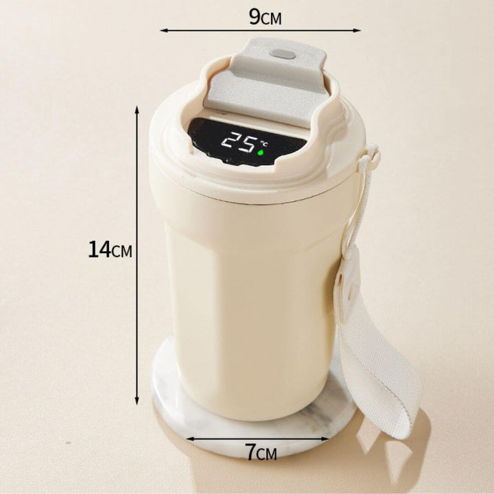 Isolierbecher 450ml mit LED Temperaturanzeige