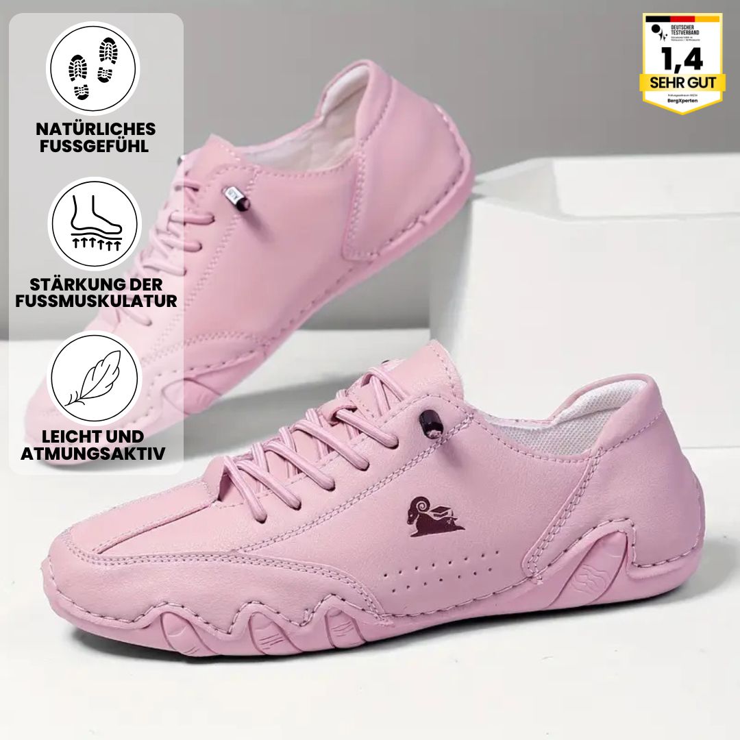 "Damen Barfußschuhe, ergonomisch, wasserfest, flexibel, hellgrau, mit breitem Zehenraum, ideal für Outdoor-Aktivitäten"