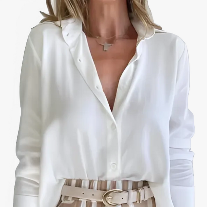 "Damen Leinen Hosenanzug Set, elegant und atmungsaktiv, zeigt moderne Passform in beige, ideal für stilvolle Anlässe."