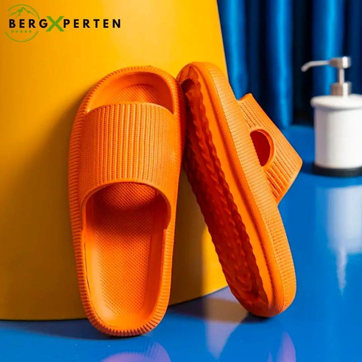 "Damen Therapie-Hausschuhe mit weicher Sohle, stilvollem Design und ultimativer Unterstützung, ideal bei Fußschmerzen."