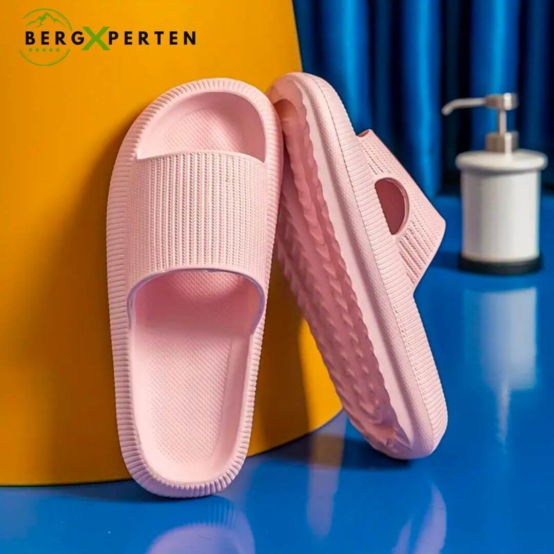 "Damen Therapie-Hausschuhe mit weicher Sohle, stilvollem Design und ultimativer Unterstützung, ideal bei Fußschmerzen."