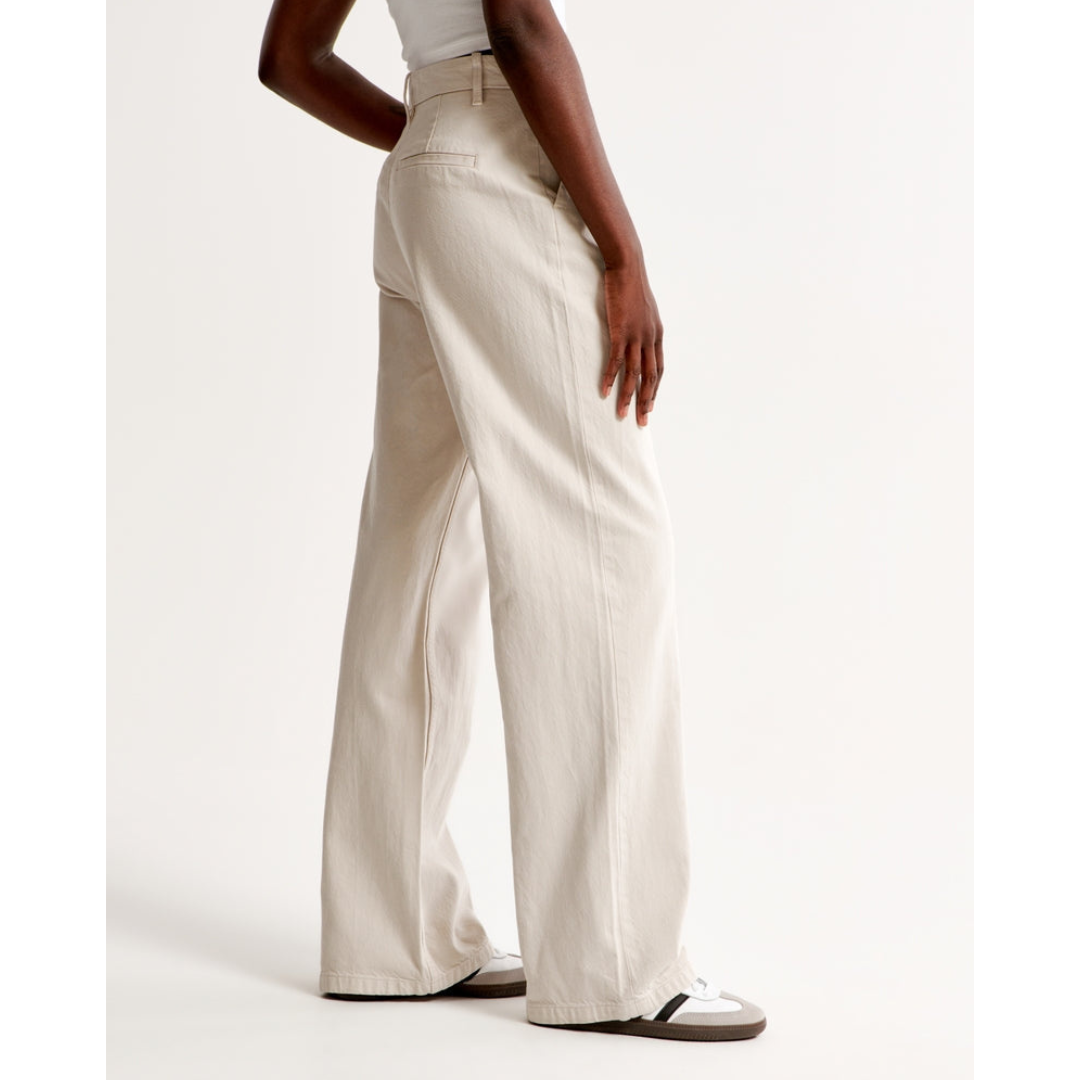 "Damen weite Hose mit hoher Taille, elegant und komfortabel, weites Bein, ideal für vielseitige Outfits und stilvolle Anlässe