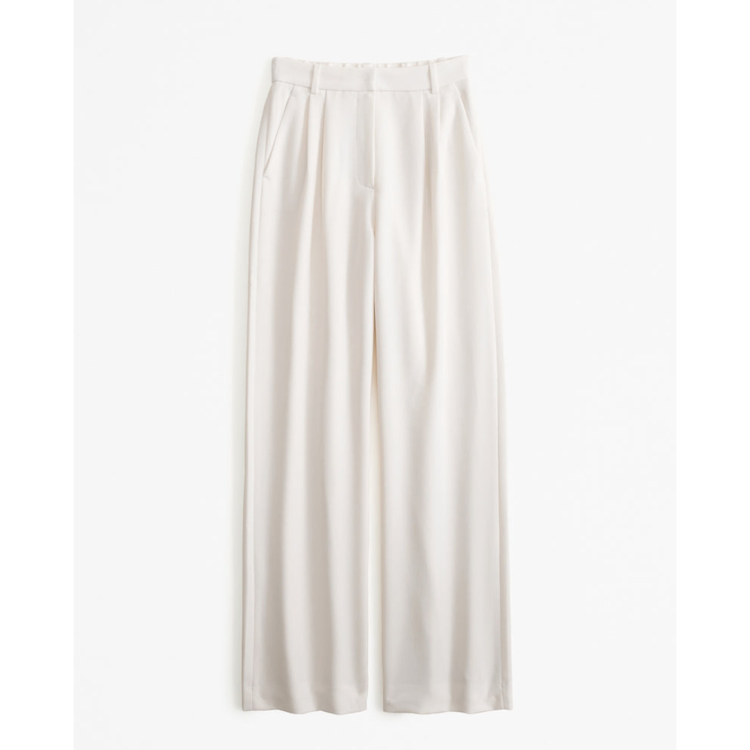 "Damen weite Hose mit hoher Taille, elegant und komfortabel, weites Bein, ideal für vielseitige Outfits und stilvolle Anlässe