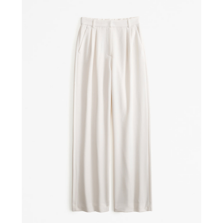 "Damen weite Hose mit hoher Taille, elegant und komfortabel, weites Bein, ideal für vielseitige Outfits und stilvolle Anlässe