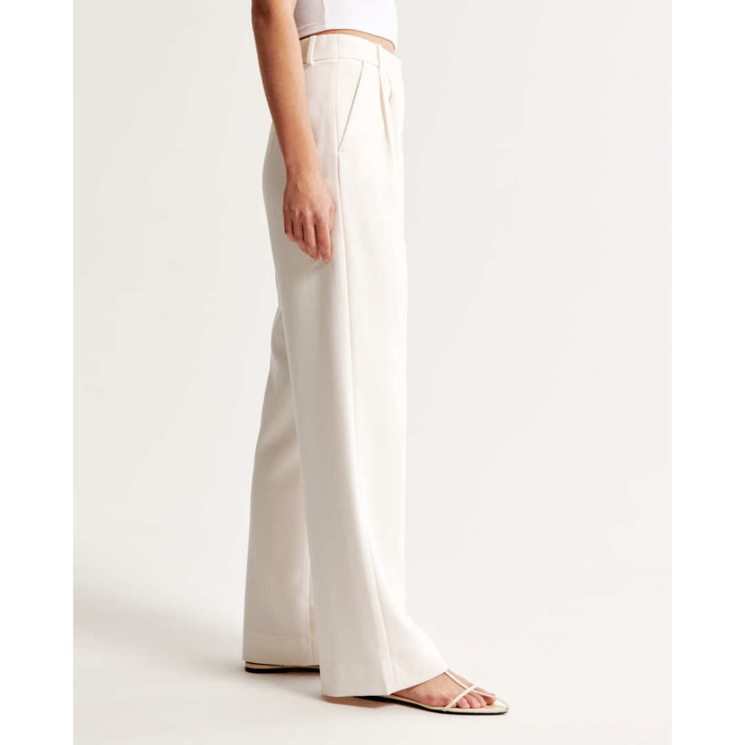 "Damen weite Hose mit hoher Taille, elegant und komfortabel, weites Bein, ideal für vielseitige Outfits und stilvolle Anlässe