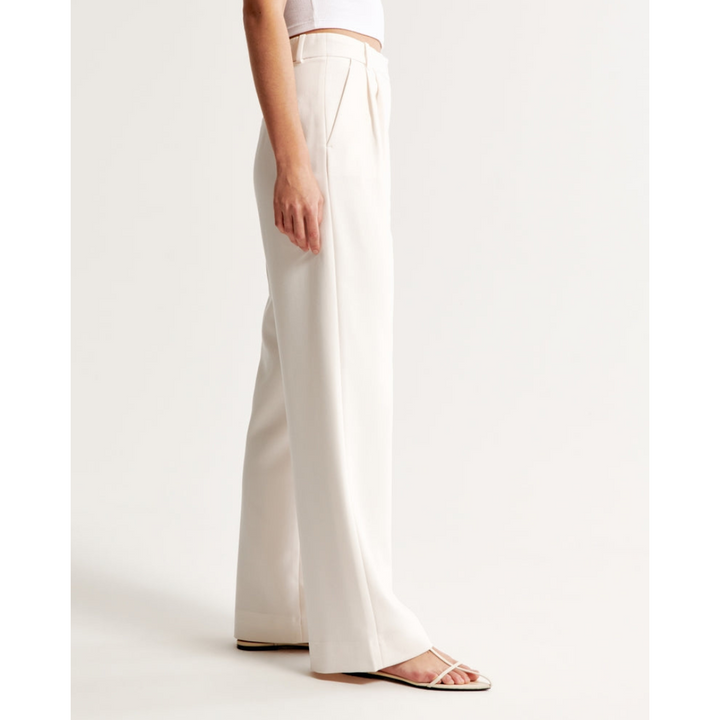 "Damen weite Hose mit hoher Taille, elegant und komfortabel, weites Bein, ideal für vielseitige Outfits und stilvolle Anlässe