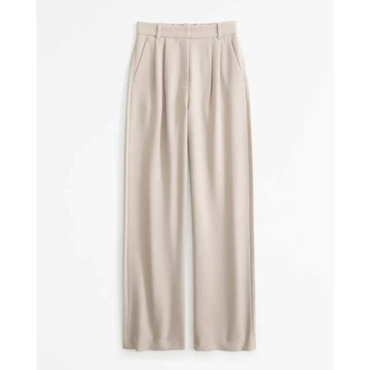 "Damen weite Hose mit hoher Taille, elegant und komfortabel, weites Bein, ideal für vielseitige Outfits und stilvolle Anlässe