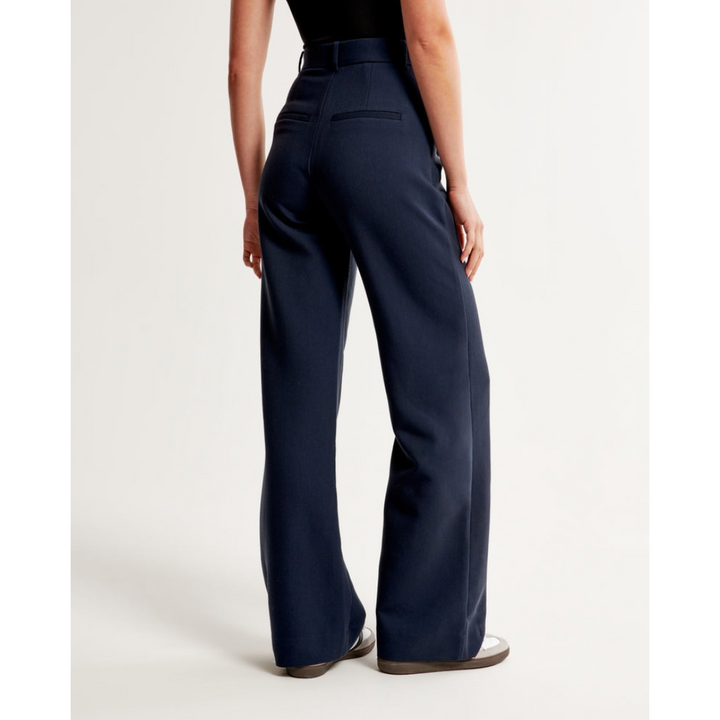 "Damen weite Hose mit hoher Taille, elegant und komfortabel, weites Bein, ideal für vielseitige Outfits und stilvolle Anlässe