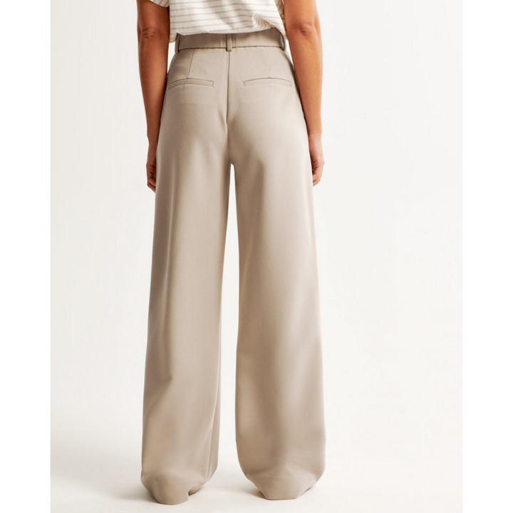 "Damen weite Hose mit hoher Taille, elegant und komfortabel, weites Bein, ideal für vielseitige Outfits und stilvolle Anlässe