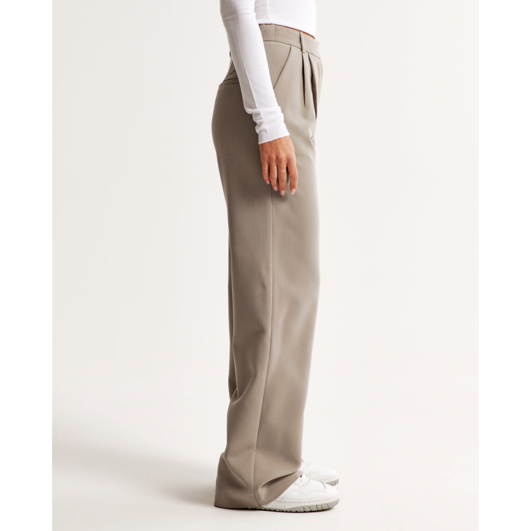"Damen weite Hose mit hoher Taille, elegant und komfortabel, weites Bein, ideal für vielseitige Outfits und stilvolle Anlässe
