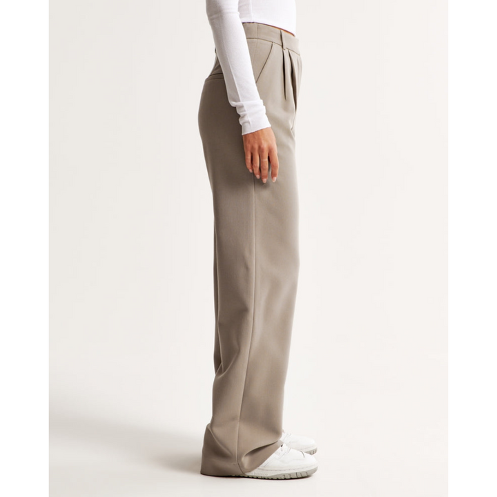 "Damen weite Hose mit hoher Taille, elegant und komfortabel, weites Bein, ideal für vielseitige Outfits und stilvolle Anlässe