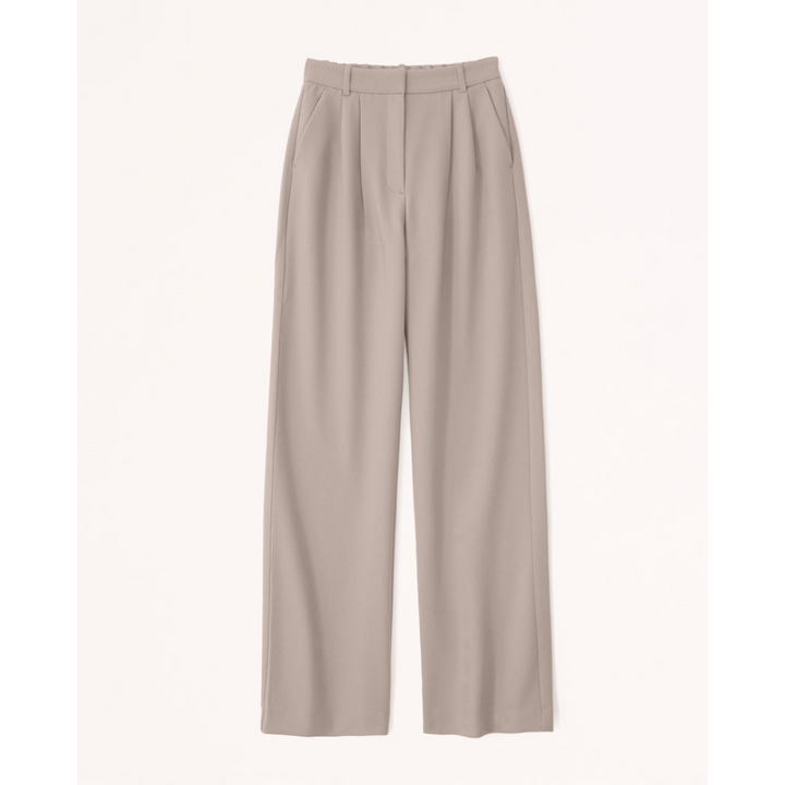 "Damen weite Hose mit hoher Taille, elegant und komfortabel, weites Bein, ideal für vielseitige Outfits und stilvolle Anlässe