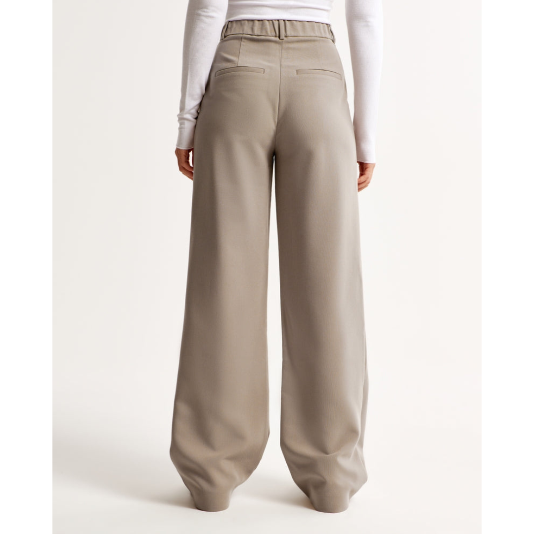 "Damen weite Hose mit hoher Taille, elegant und komfortabel, weites Bein, ideal für vielseitige Outfits und stilvolle Anlässe