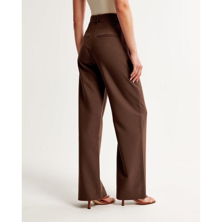 "Damen weite Hose mit hoher Taille, elegant und komfortabel, weites Bein, ideal für vielseitige Outfits und stilvolle Anlässe