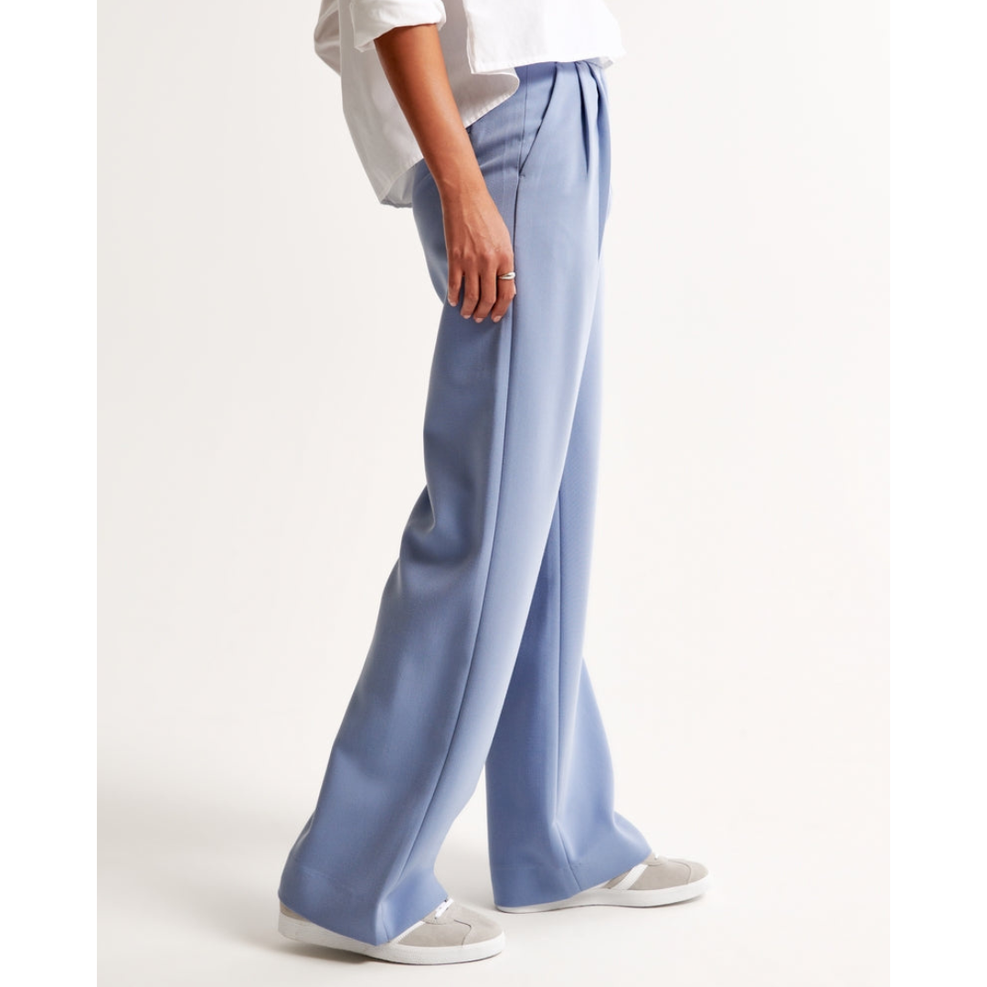 "Damen weite Hose mit hoher Taille, elegant und komfortabel, weites Bein, ideal für vielseitige Outfits und stilvolle Anlässe