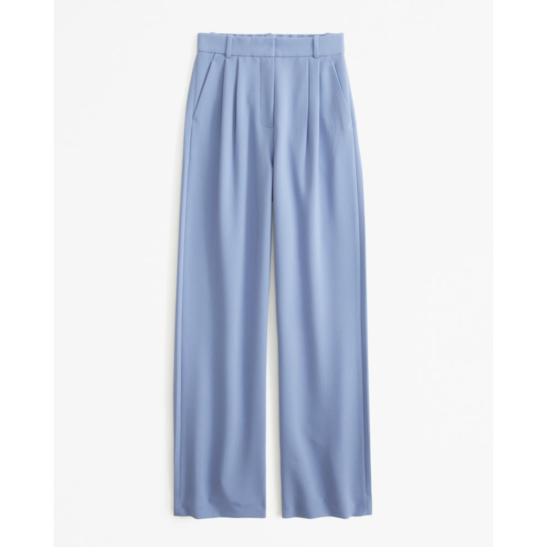 "Damen weite Hose mit hoher Taille, elegant und komfortabel, weites Bein, ideal für vielseitige Outfits und stilvolle Anlässe