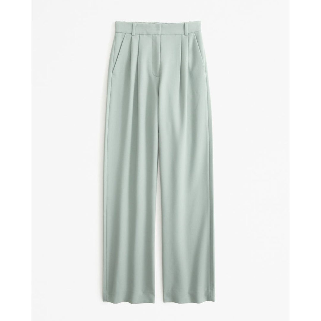 "Damen weite Hose mit hoher Taille, elegant und komfortabel, weites Bein, ideal für vielseitige Outfits und stilvolle Anlässe