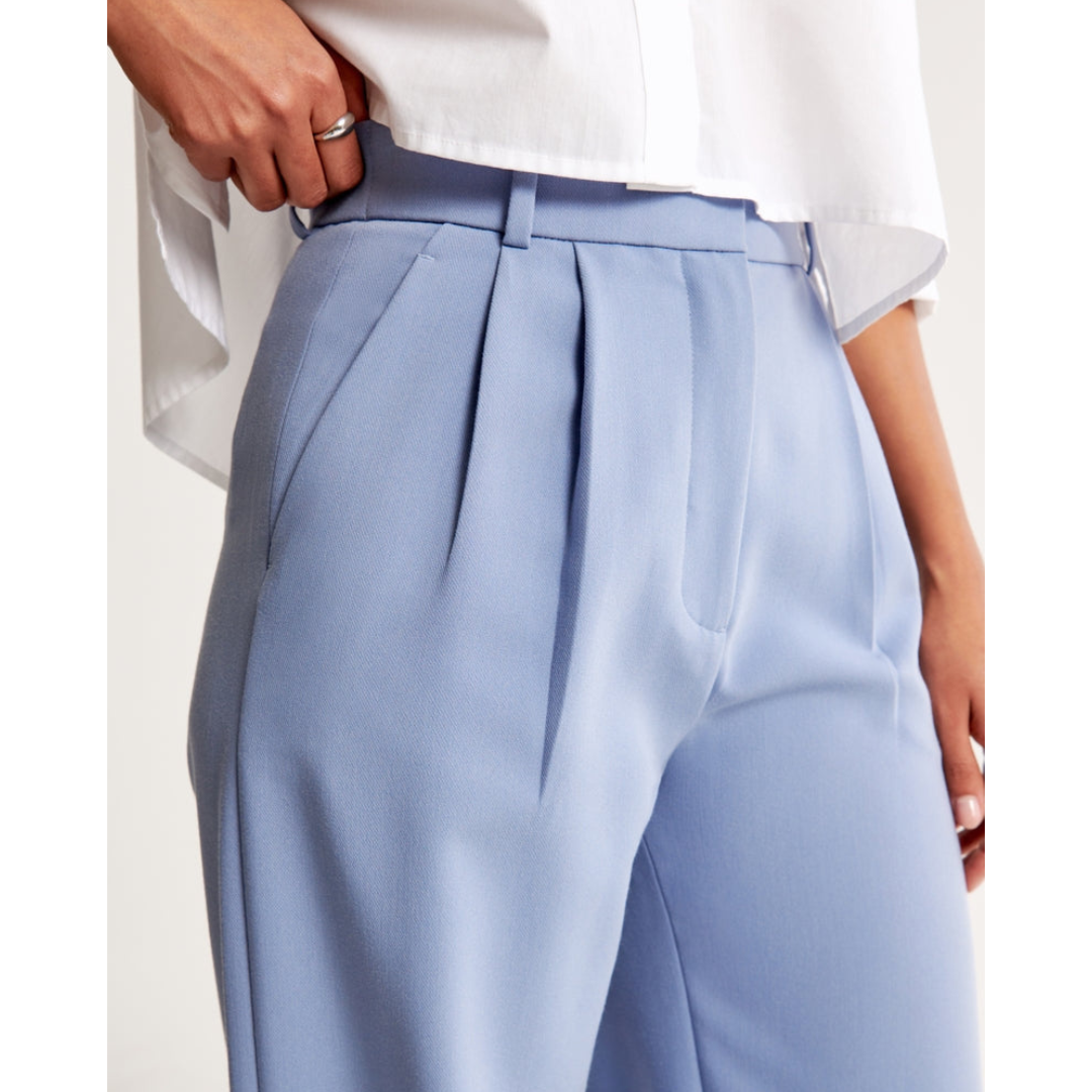 "Damen weite Hose mit hoher Taille, elegant und komfortabel, weites Bein, ideal für vielseitige Outfits und stilvolle Anlässe