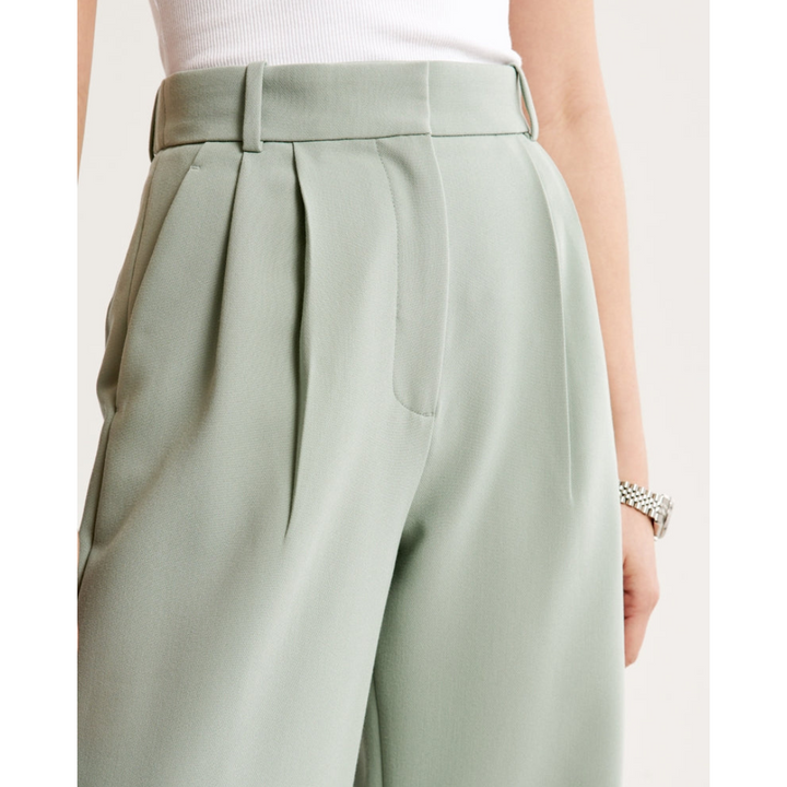 "Damen weite Hose mit hoher Taille, elegant und komfortabel, weites Bein, ideal für vielseitige Outfits und stilvolle Anlässe