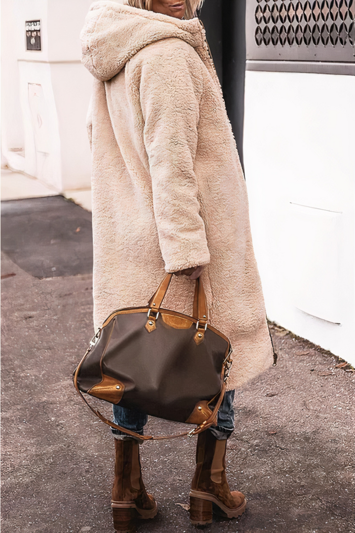 "Damen Winter Parka, stilvoll & warm, in dezenten Farben, elegantes Design, ideal für kalte Tage und modische Looks."