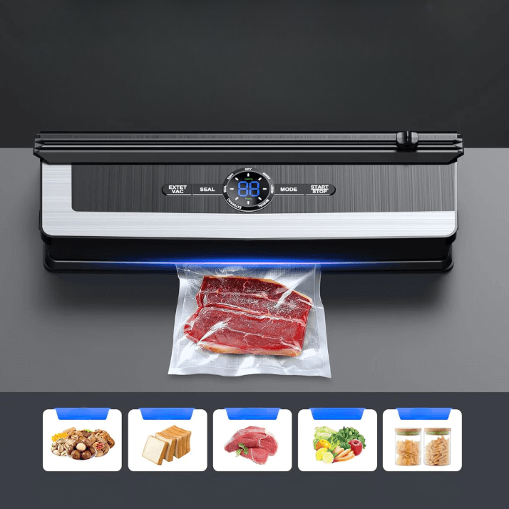 8-in-1 Vakuumiergerät - Lebensmittel länger frisch
