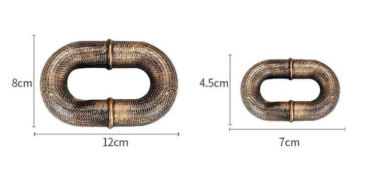 Coole Hundeleine Ketten-Optik - Robust & Sicher