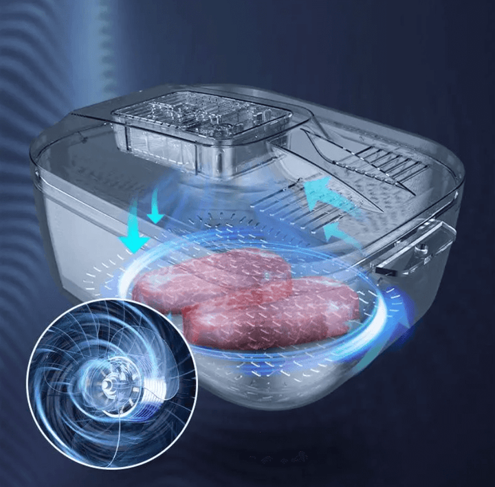 Schnell Auftauen: QuickDefrost - Hygienisch & Tropffrei