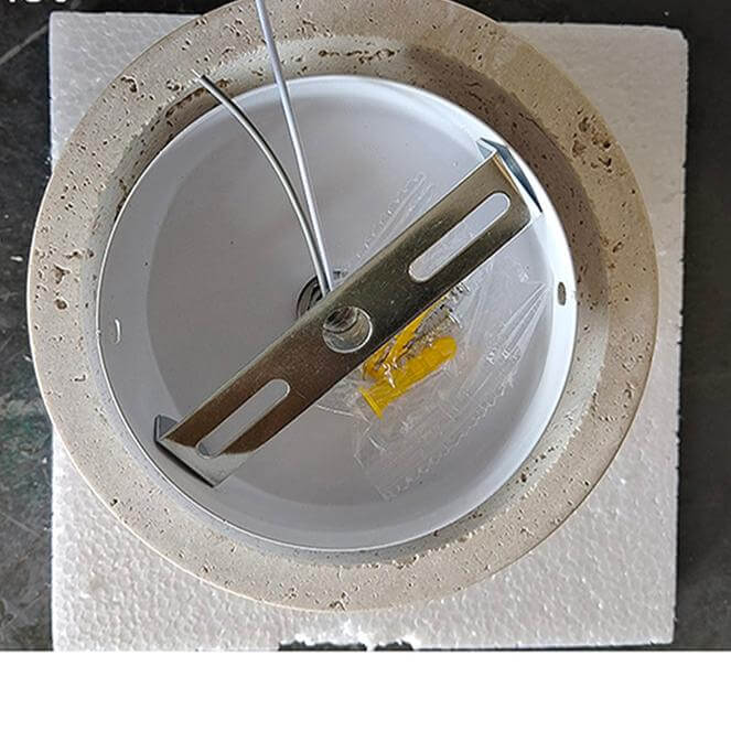 Elegante Cremefarbene Wandleuchte