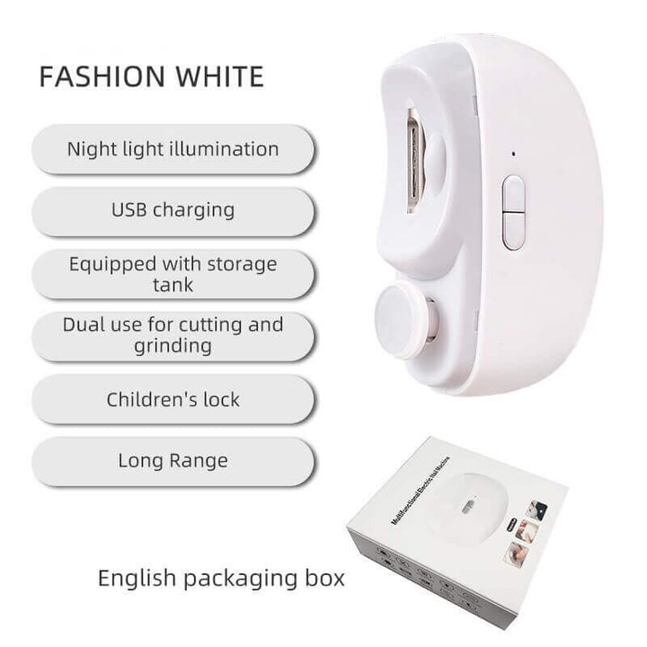 3-in-1 Elektrischer Nagelknipser & Polierer