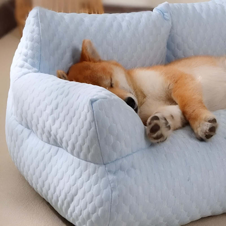 Waschbares Plüsch-Haustierbett - Orthopädisch & Gemütlich