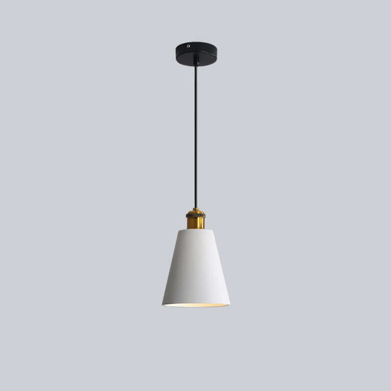 Moderne LED Pendelleuchte im Morandi-Stil