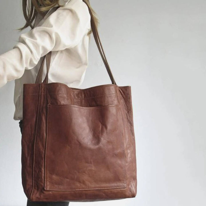 Damen Lederhandtasche