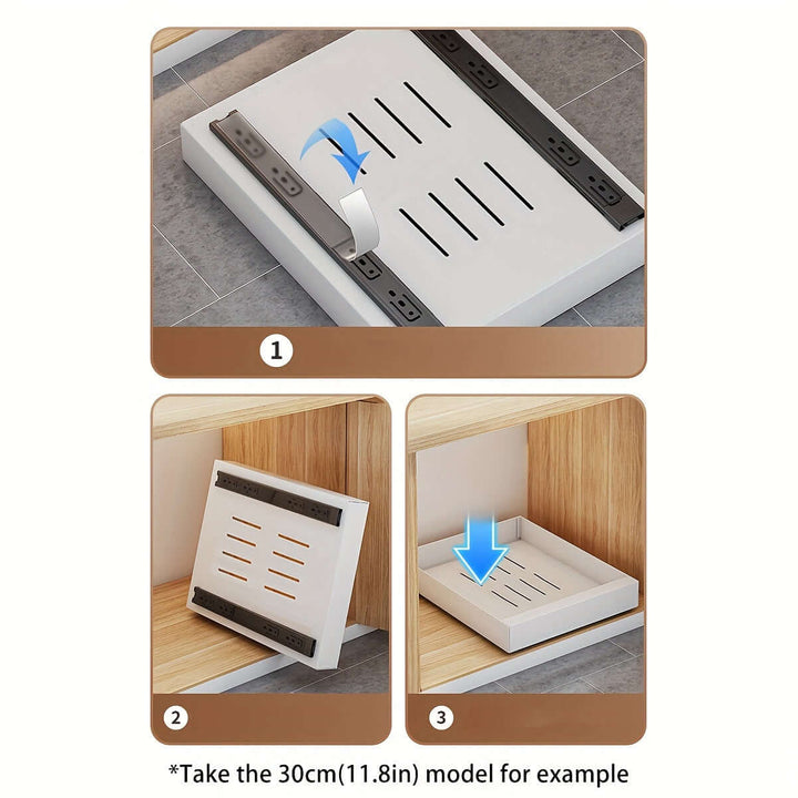 Ausziehbarer Küchenschrank Organizer