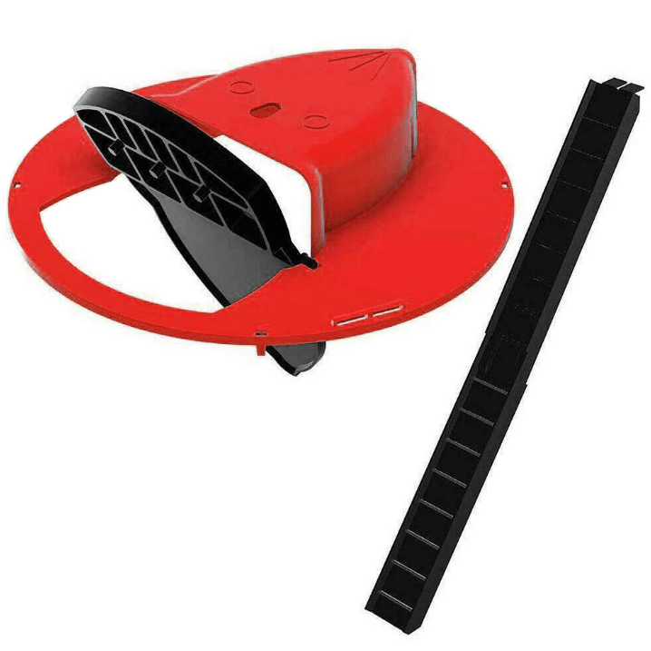 Selbstschließende Mausefalle mit automatischem Reset